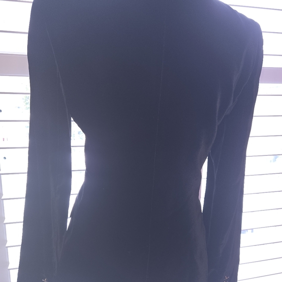 Dolce & Gabbana (D&G) velvet tuxedo blazer. EUC Size 42 - Picture 7 of 14